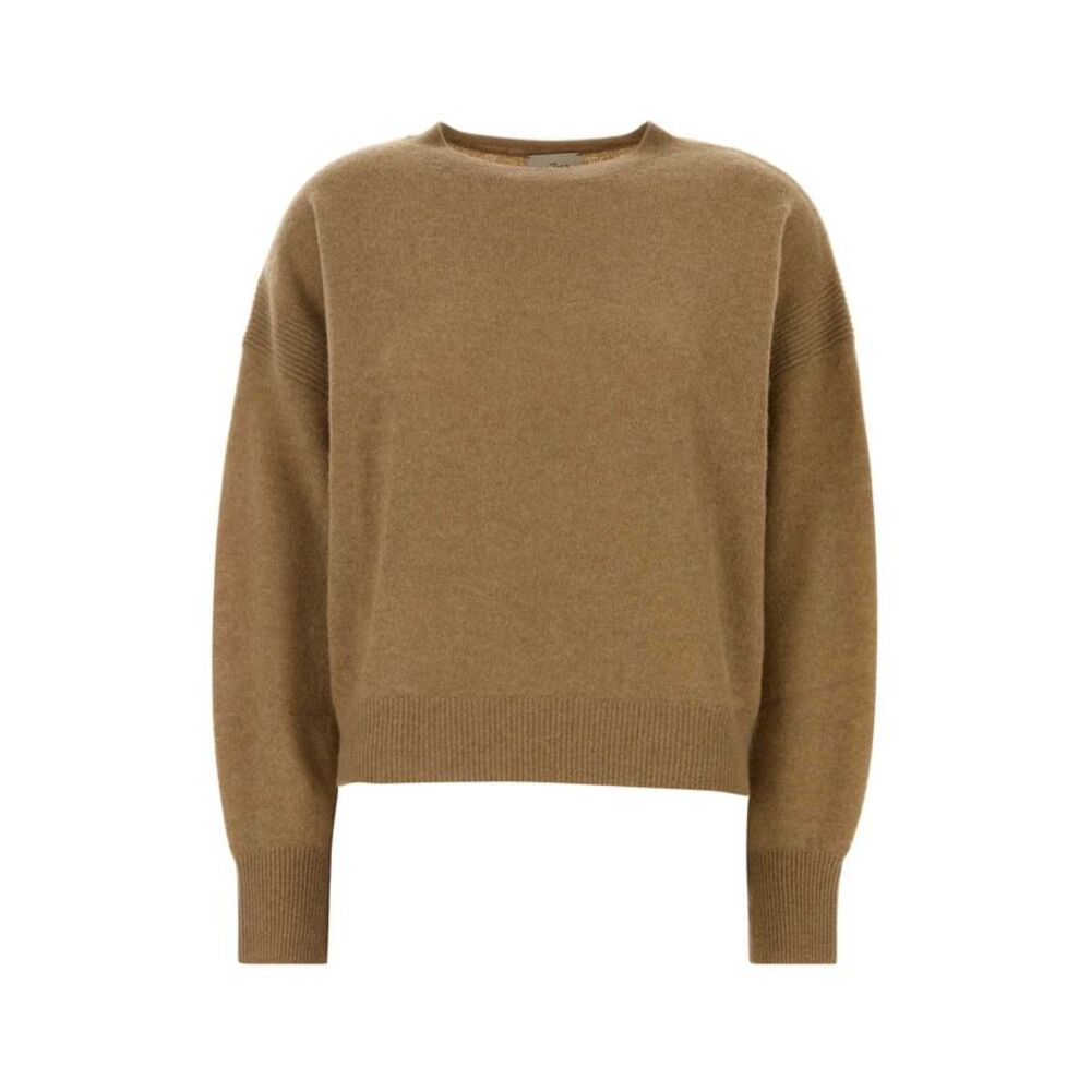 Le Kasha Women Biscuit Cashmere Modena Sweater